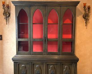 Mid Century Vintage Dining Hutch