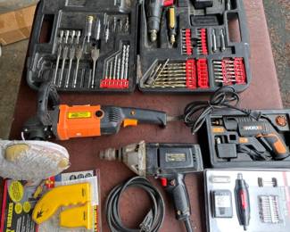 Drills, Polisher & Rotary Tool