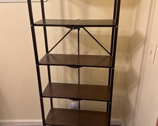Origami Folding 6 Tier Rack w/ Casters