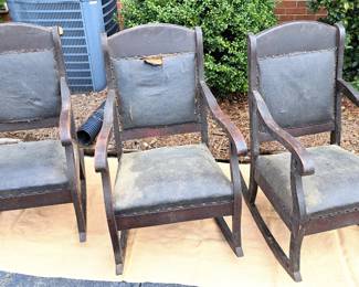 ANTIQUE ROCKING CHAIRS