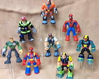 SPIDERMAN & MORE COMIC ACTION FIGURES