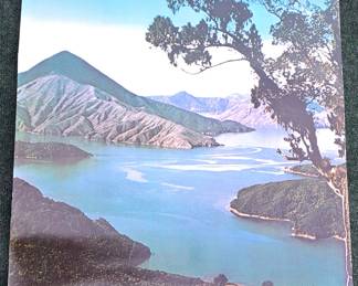 RARE NEW ZEALAND CONTINENTAL AIRLINES POSTER