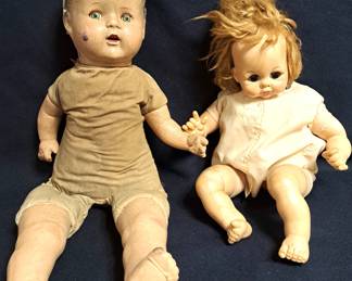 ANTIQUE DOLLS LOT