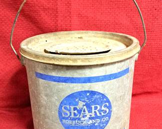 SEARS MINNOW BUCKET