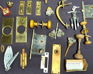 GLASS DOOR KNOBS & BRASS HARDWARE