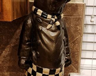 Handpainted Chef Pig