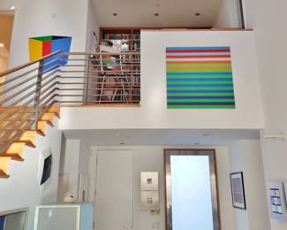 "21 Lines" Orig. Painting by Moshe