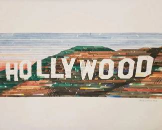 "Hollywood" Orig.  Litho