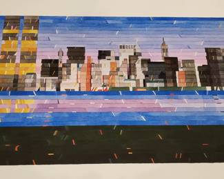 "Manhattan" Poster - notice the Twin Towers!  We have piles of these posters!