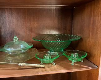 Items in China cabinet - Vaseline 