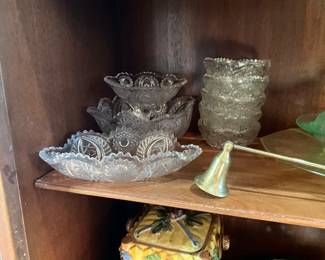 Items in China cabinet