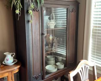 China Cabinet in dining room - closed 