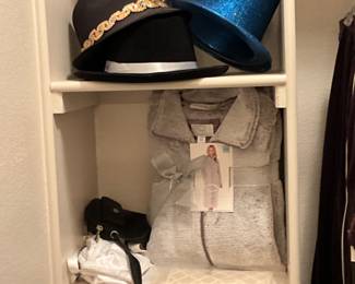 Closet - this closet contains new, with tags still attached clothing and other items