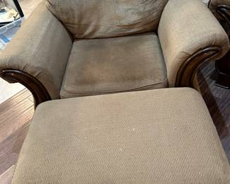 Chair with matching stool