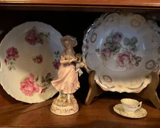 Hallway - corner cabinet - collectibles