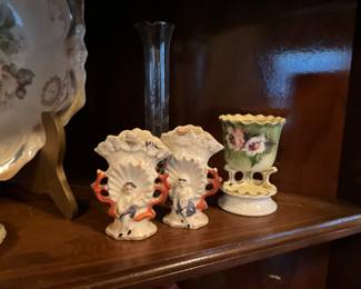 Hallway - corner cabinet - collectibles