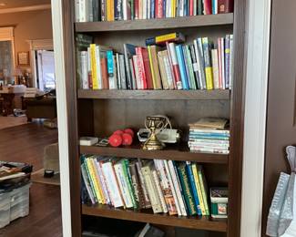 Bookcase in office