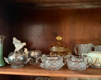 Items in China cabinet