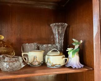Items in China cabinet