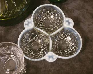 Hobnail glass