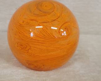 Signed paperweight 