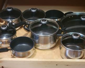 Stainless bottom cookware 