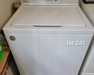 Whirlpool washer 