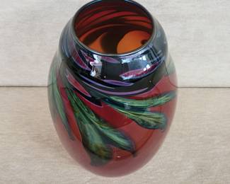 Art glass vase