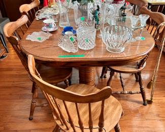 dining table and chairs