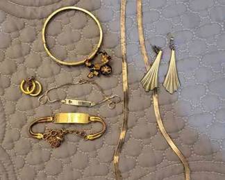 UUB103 Sterling And Misc Vtg. Jewelry