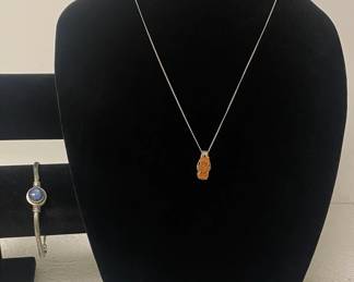 925 Necklace, Bracelet And Ring
