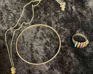 Sterling Silver Ring, Necklace, Bracelet