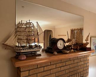 Model Ships and Mantle Clock
