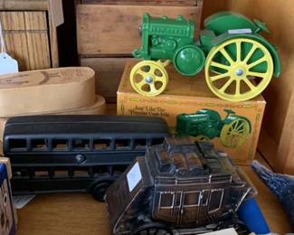 Antique and vintage cast iron toys