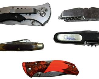 Five Pocket Knives