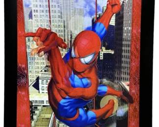 Holographic Spiderman Wall Art