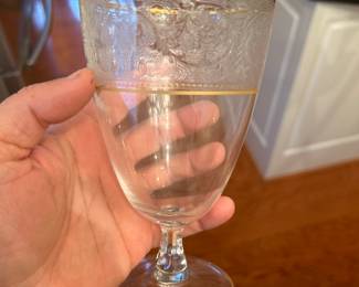 Brocade Gold Ice Tea 8pc 