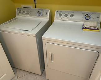 Washer and Dryer 