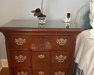 Pair of bedroom end tables 