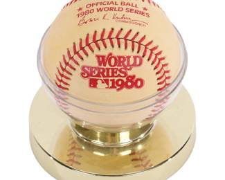 1980 Official World Series ball