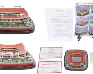 Arrowhead Stadium Figurine- Danbury Mint
