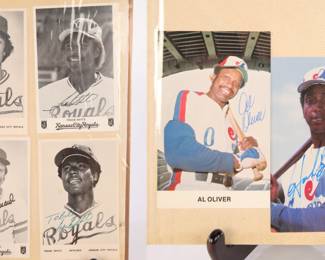 Autographed photos