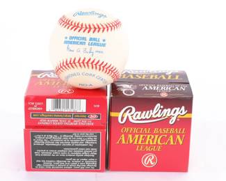 2 New old stock baseball