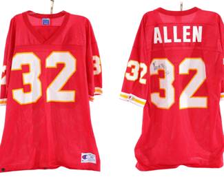 Marcus Allen signed Chiefs jersey