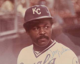 Dave Nelson autographed photo
