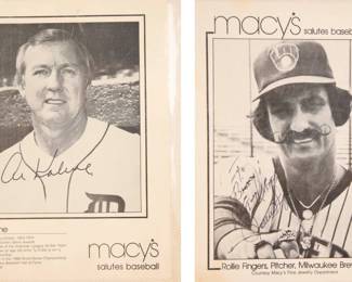 Autographed sports photos