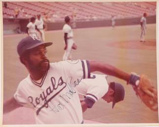 Hal McRae autographed photo
