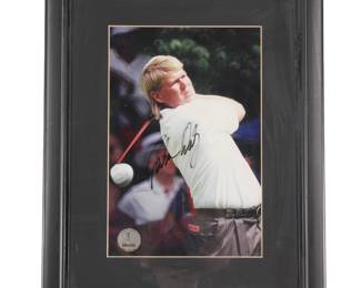 John Daly autographed photo