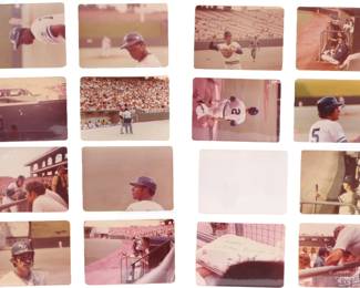Lot of Unpublished behind the scenes photos of KC Royals 1978-81