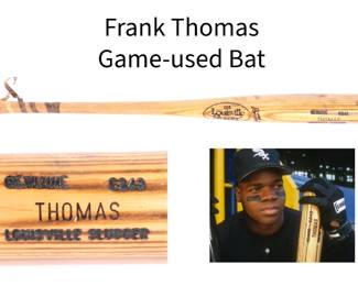 Frank Thomas game-used baseball bat